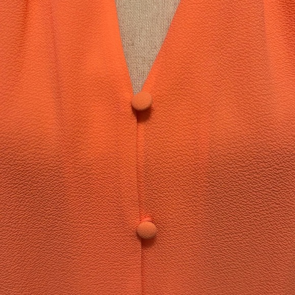 147. CeCe Blouse in Hot Lava - Picture 5 of 14